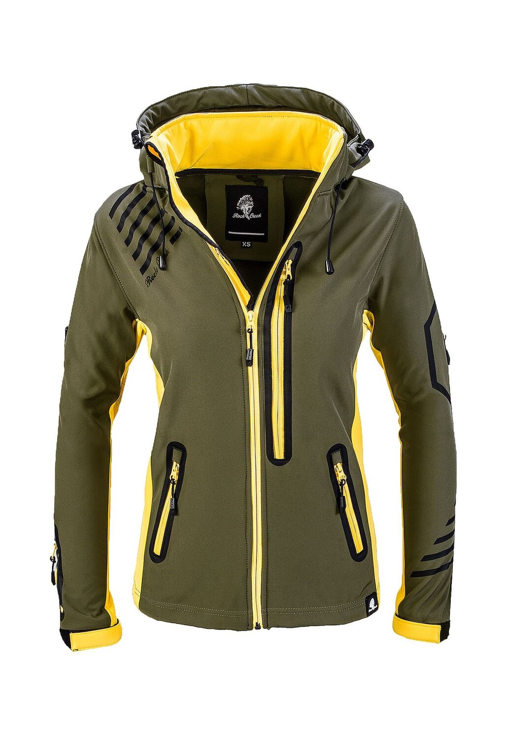 Куртка софтшелл, куртка стандартного кроя Rock Creek, хаки
Куртка софтшелл, куртка стандартного кроя Rock Creek, хаки