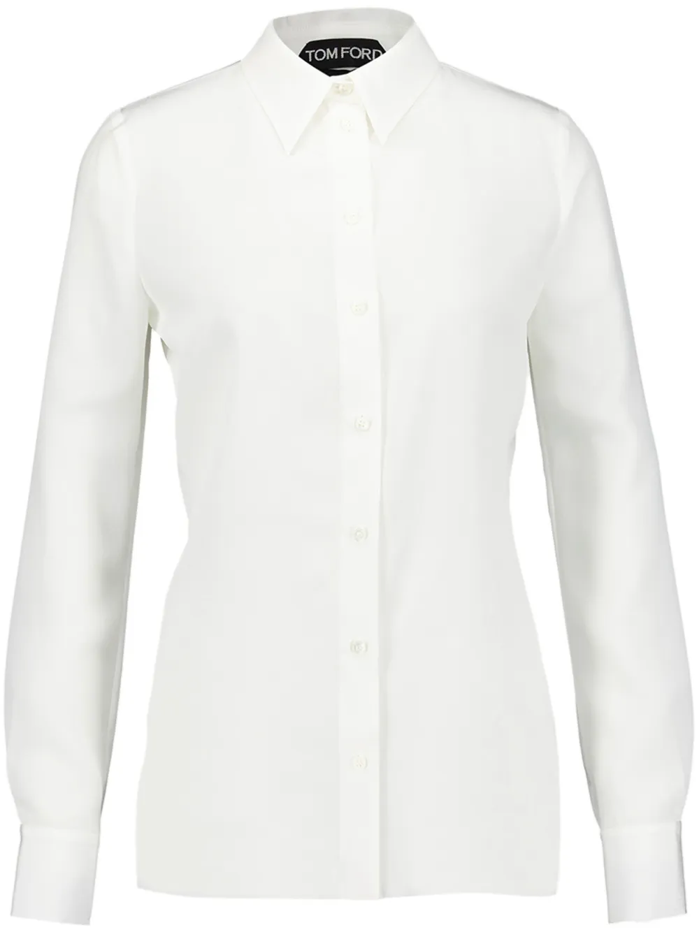 Атласная рубашка с длинными рукавами TOM FORD, белый
Атласная рубашка с длинными рукавами TOM FORD, белый
