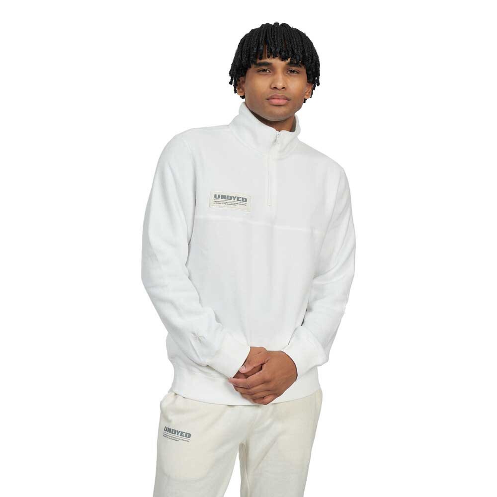 Толстовка Umbro Undyed Half Zip, белый 
Толстовка Umbro Undyed Half Zip, белый