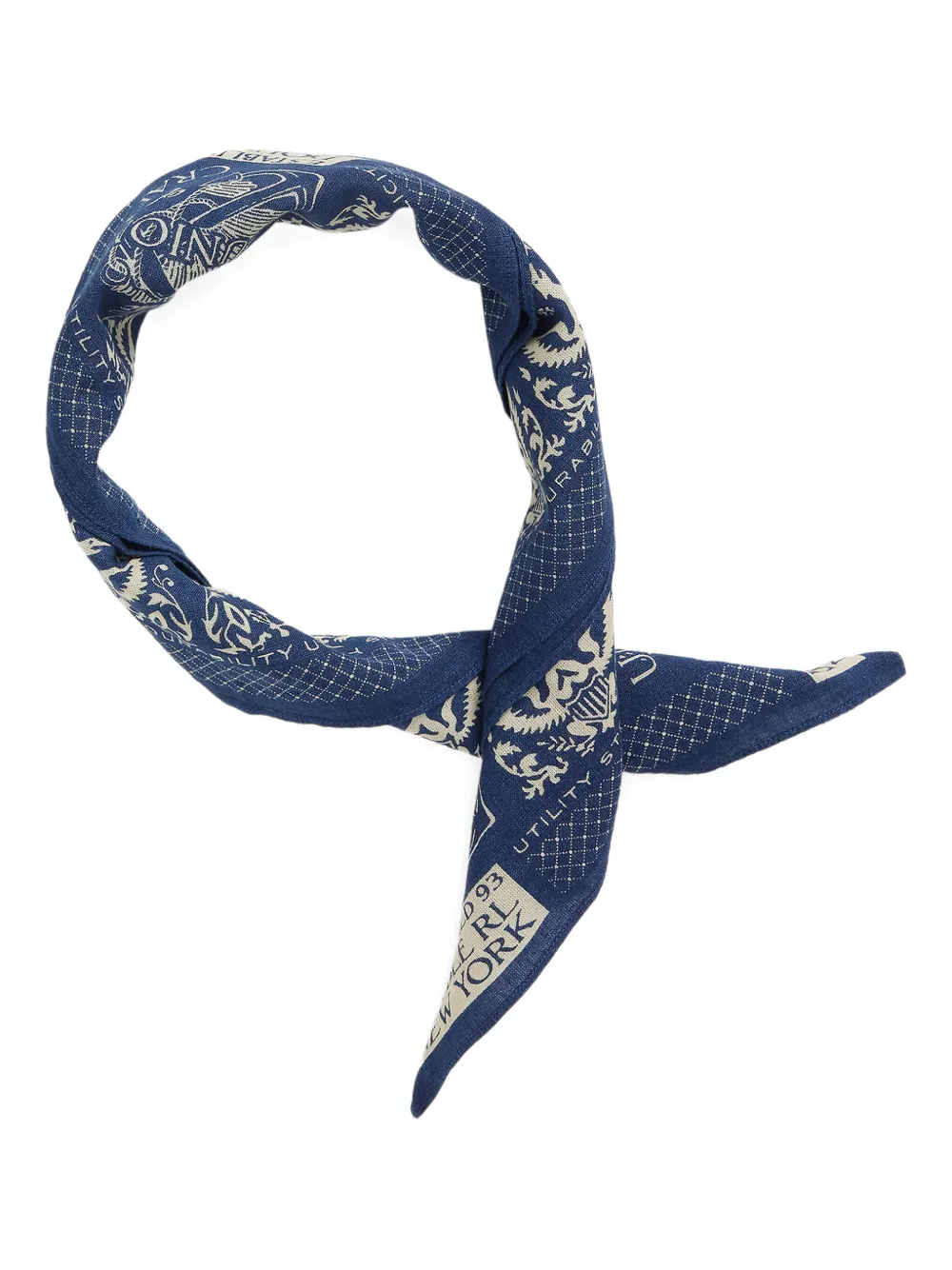 Шелковый платок с цветочным принтом Ralph Lauren RRL, синий
Шелковый платок с цветочным принтом Ralph Lauren RRL, синий