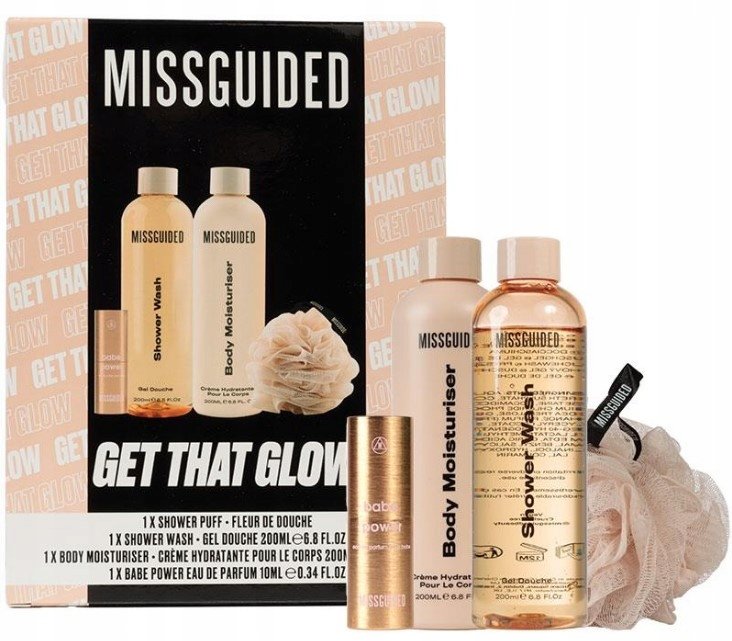 MISSGUIDED GET THAT GLOW Подарочный набор женской косметики
MISSGUIDED GET THAT GLOW Подарочный набор женской косметики