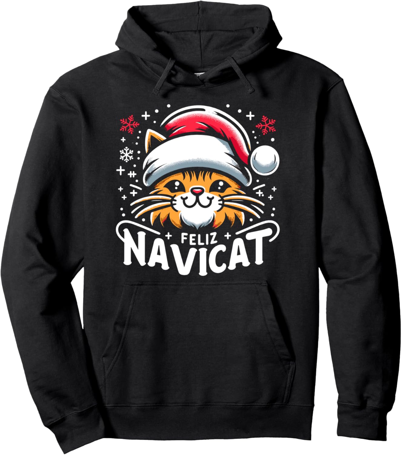 Рождественская толстовка с изображением кота «Мяу-кошка» от Navicat Design Christmas Day Apparel, черный
Рождественская толстовка с изображением кота «Мяу-кошка» от Navicat Design Christmas Day Apparel, черный