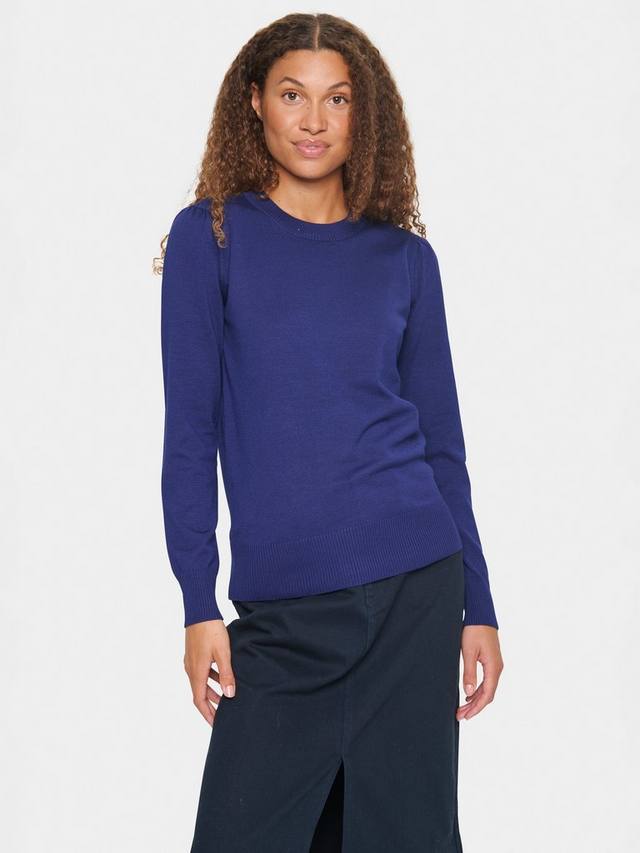 Джемпер mila с круглым вырезом Saint Tropez, цвет Midnight Sail
Джемпер mila с круглым вырезом Saint Tropez, цвет Midnight Sail