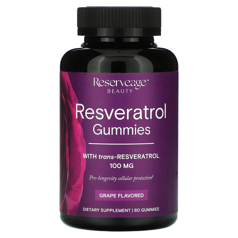 Reserveage Beauty, жевательные таблетки с ресвератролом, со вкусом винограда, 100 мг, 60 жевательных таблеток (50 мг в 1 жевательной таблетке)
Reserveage Beauty, жевательные таблетки с ресвератролом, со вкусом винограда, 100 мг, 60 жевательных таблеток (50 мг в 1 жевательной таблетке)