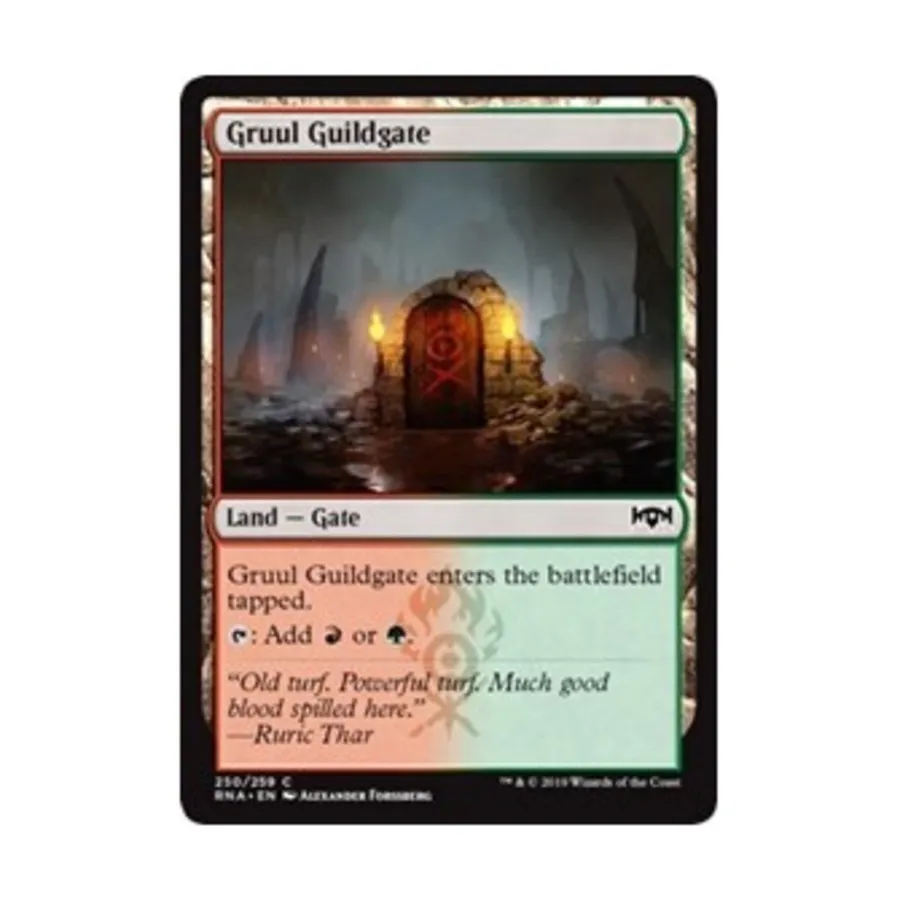 CCG Врата Гильдии Груулов (250) (С), MTG - Ravnica Allegiance
CCG Врата Гильдии Груулов (250) (С), MTG - Ravnica Allegiance