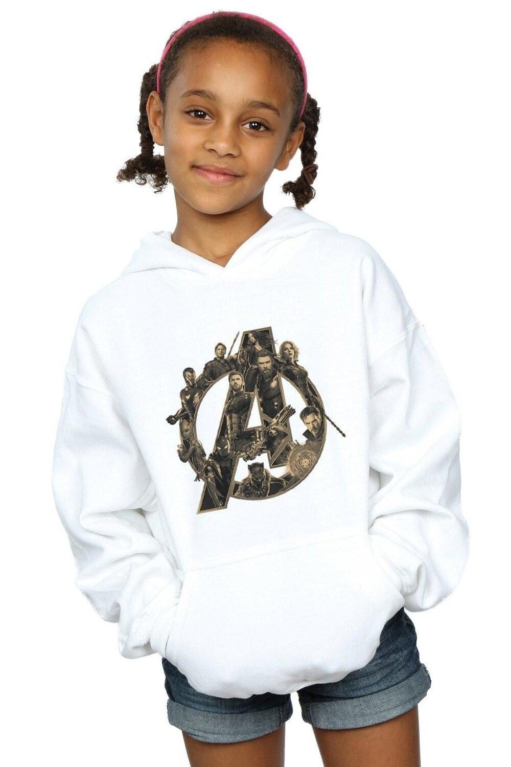 Толстовка с логотипом «Мстители: Война бесконечности» Marvel, белый
Толстовка с логотипом «Мстители: Война бесконечности» Marvel, белый