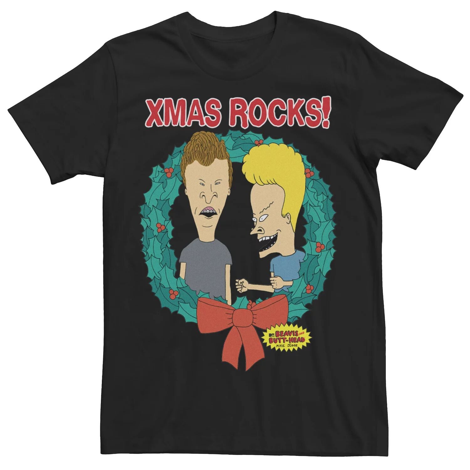 Мужская футболка Beavis & Butthead Laugh Christmas Reef Licensed Character, черный
Мужская футболка Beavis & Butthead Laugh Christmas Reef Licensed Character, черный