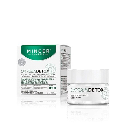 Mincer Pharma Oxygen Detox Protective Shield Дневной крем для лица против смога и свободных радикалов SPF 20 для тусклой и уставшей кожи с фильтрами UVA и UVB Комплекс против загрязнений 50 мл Mincer Est. Pharma 1989
Mincer Pharma Oxygen Detox Protective Shield Дневной крем для лица против смога и свободных радикалов SPF 20 для тусклой и уставшей кожи с фильтрами UVA и UVB Комплекс против загрязнений 50 мл Mincer Est. Pharma 1989