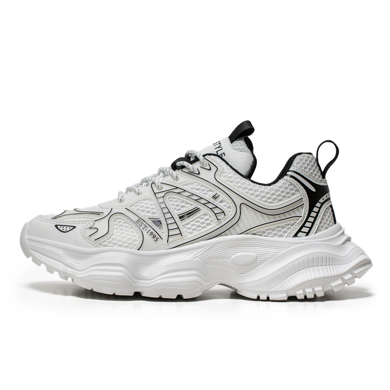 Нескользящие низкие повседневные туфли для мужчин GNVA, White
Нескользящие низкие повседневные туфли для мужчин GNVA, White