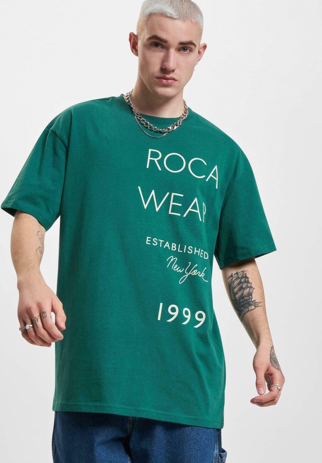 Футболка с принтом Rocawear, зеленый
Футболка с принтом Rocawear, зеленый