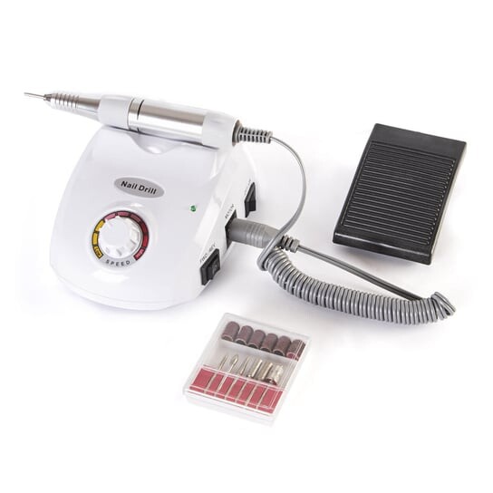 Дрель для ногтей DM-998 40 Вт - набор, Cosmetics Zone
Дрель для ногтей DM-998 40 Вт - набор, Cosmetics Zone