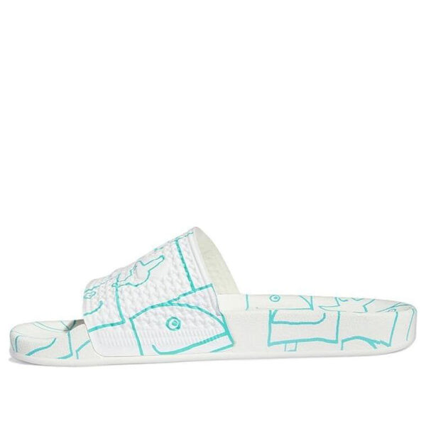 Тапочки отметьте gonzales x shmoofoil слайд Adidas, белый
Тапочки отметьте gonzales x shmoofoil слайд Adidas, белый