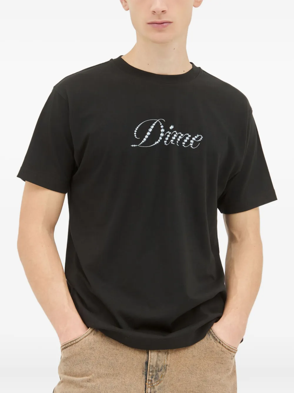 Декорированная футболка с круглым вырезом dime, черный
Декорированная футболка с круглым вырезом dime, черный