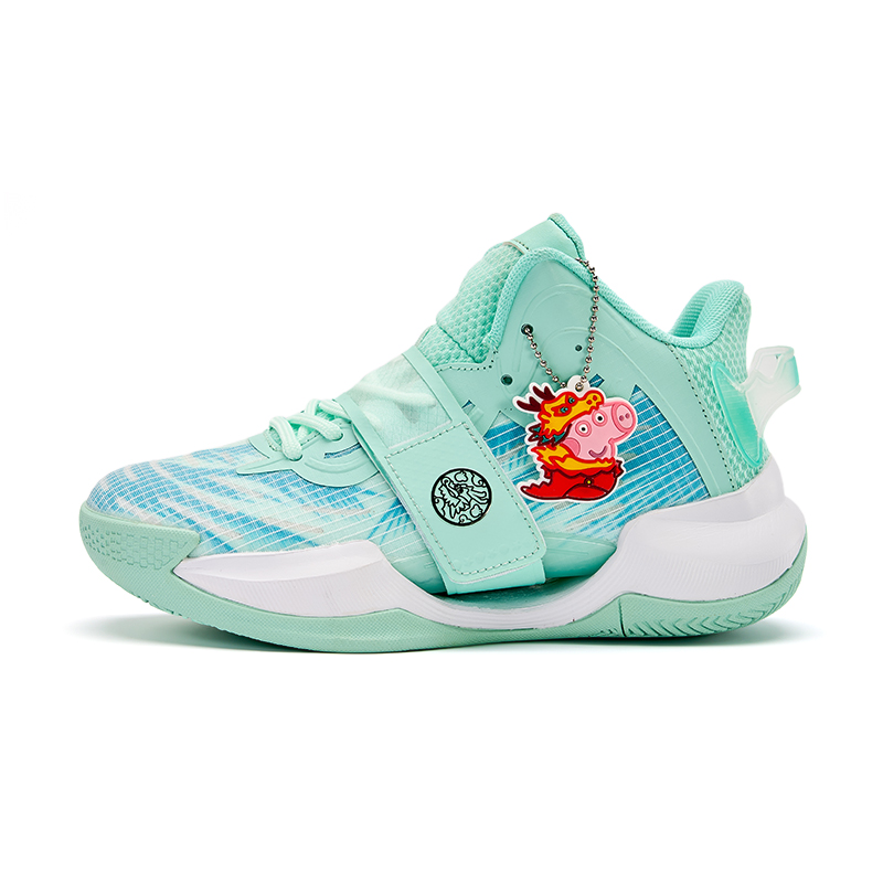 Баскетбольные кроссовки для детей и подростков с противоскользящей амортизацией и износостойкостью, средней высоты Peppa Pig, белый
Баскетбольные кроссовки для детей и подростков с противоскользящей амортизацией и износостойкостью, средней высоты Peppa Pig, белый