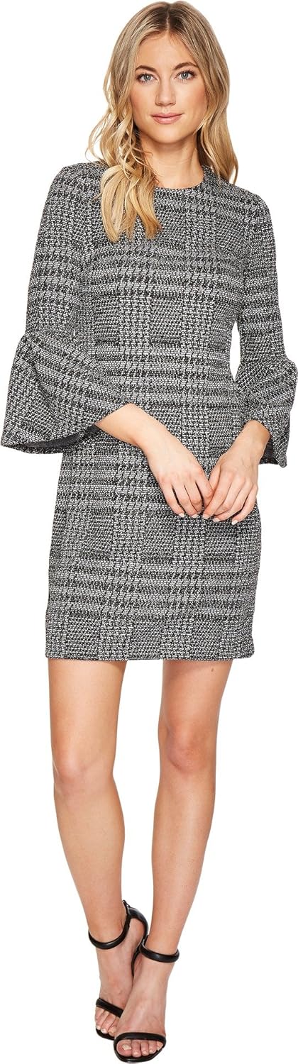 Женское платье-трапеция Calvin Klein с рукавами-колокольчиками, Black/Cream
Женское платье-трапеция Calvin Klein с рукавами-колокольчиками, Black/Cream