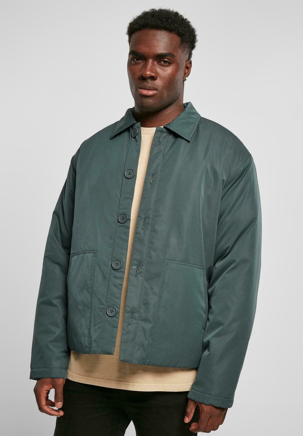 Легкая куртка Urban Classics, зеленый
Легкая куртка Urban Classics, зеленый