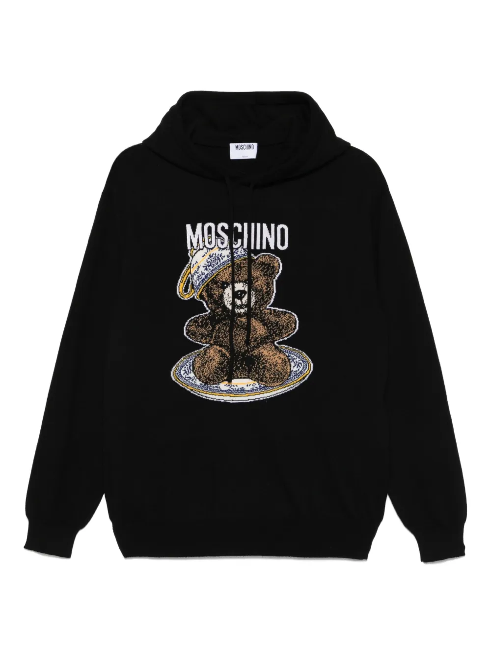 Толстовка с капюшоном Teddy Bear-intarsia Moschino, черный
Толстовка с капюшоном Teddy Bear-intarsia Moschino, черный