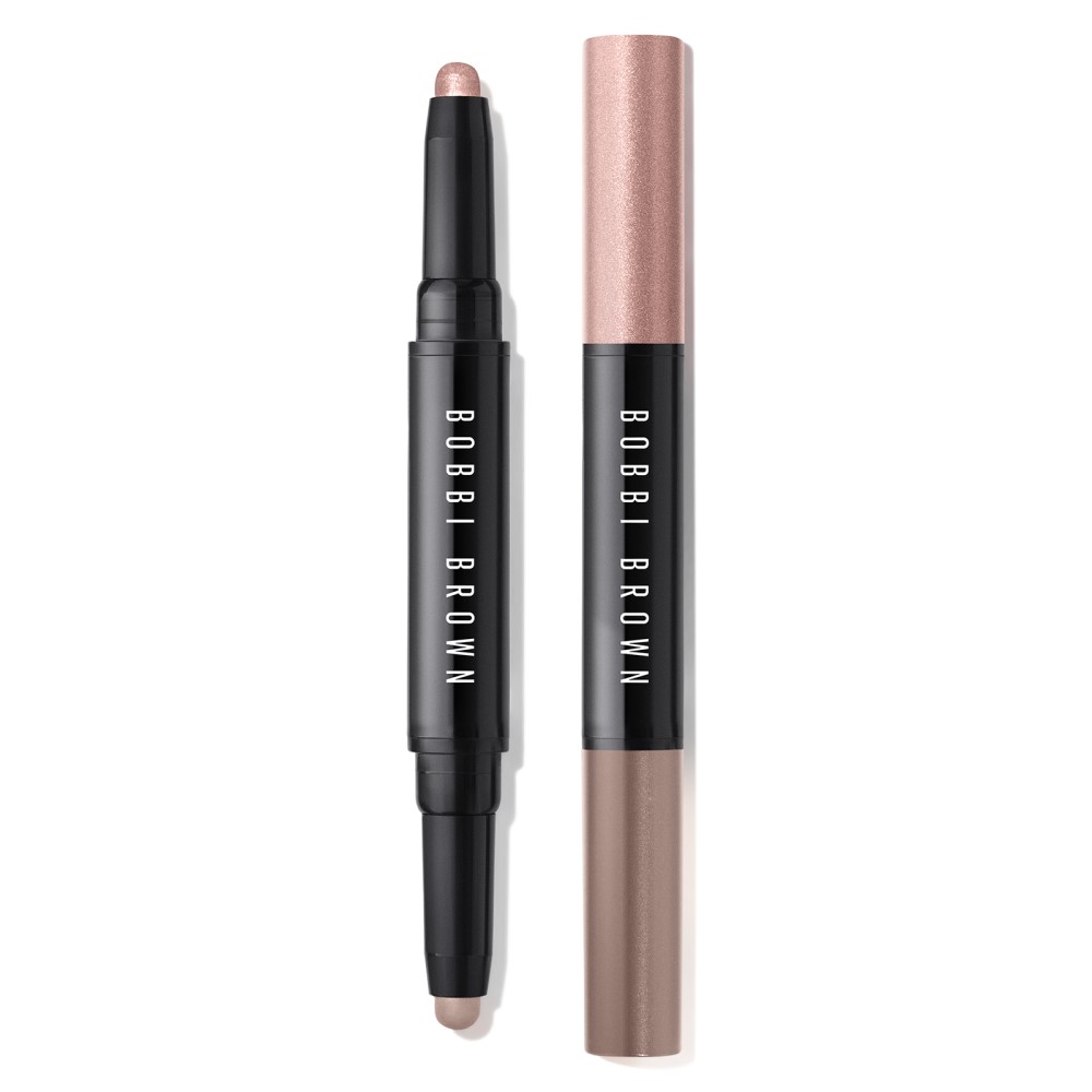 Стойкие двухсторонние кремовые тени для век dual-ended long-wear cream shadow stick Bobbi Brown, цвет pink mercury/ nude beach
Стойкие двухсторонние кремовые тени для век dual-ended long-wear cream shadow stick Bobbi Brown, цвет pink mercury/ nude beach