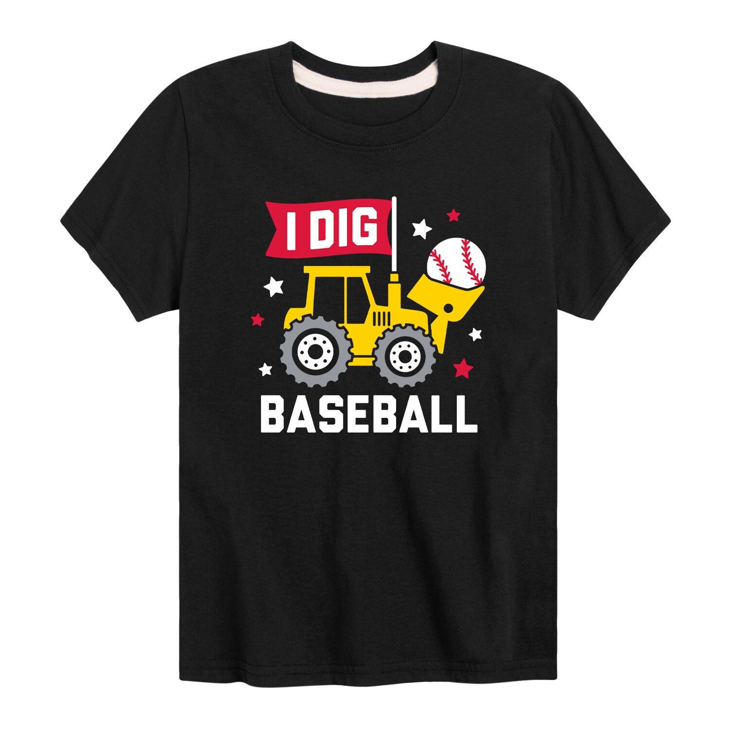 Футболка I Dig Baseball с рисунком для мальчиков 8–20 лет Licensed Character, черный
Футболка I Dig Baseball с рисунком для мальчиков 8–20 лет Licensed Character, черный