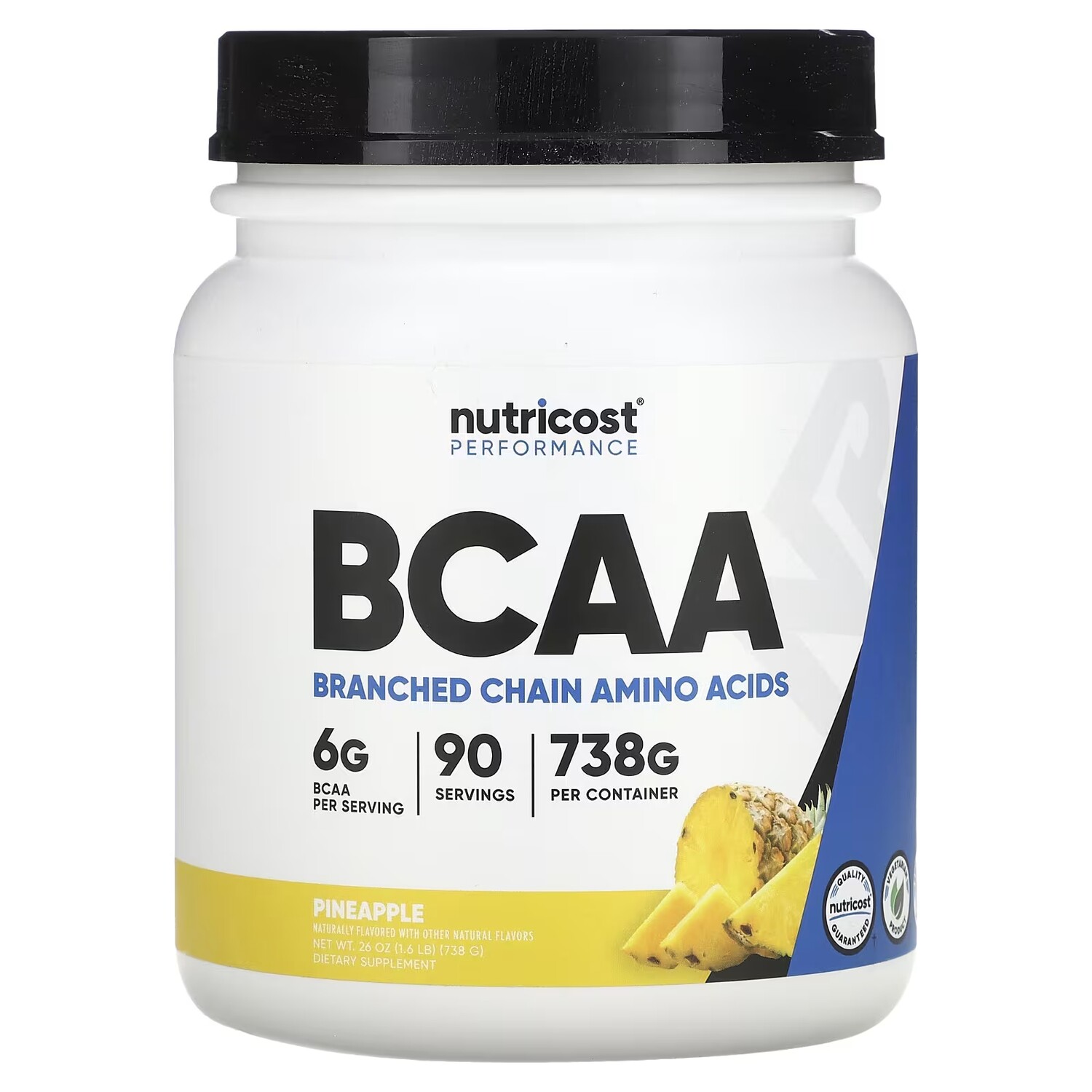 BCAA Nutricost Performance со вкусом ананаса, 738 г
BCAA Nutricost Performance со вкусом ананаса, 738 г
