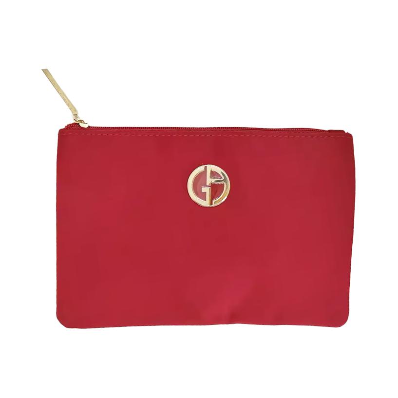 GIORGIO ARMANI Косметичка Red Gold Logo портативная
GIORGIO ARMANI Косметичка Red Gold Logo портативная