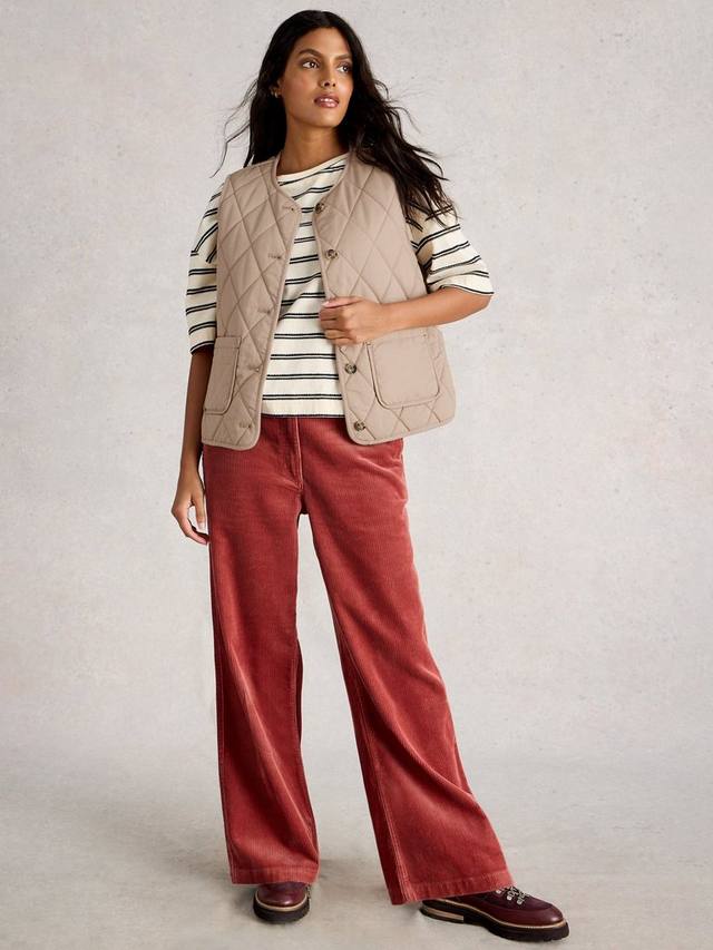 Утепленный жилет Emily с стежкой White Stuff, Natural
Утепленный жилет Emily с стежкой White Stuff, Natural