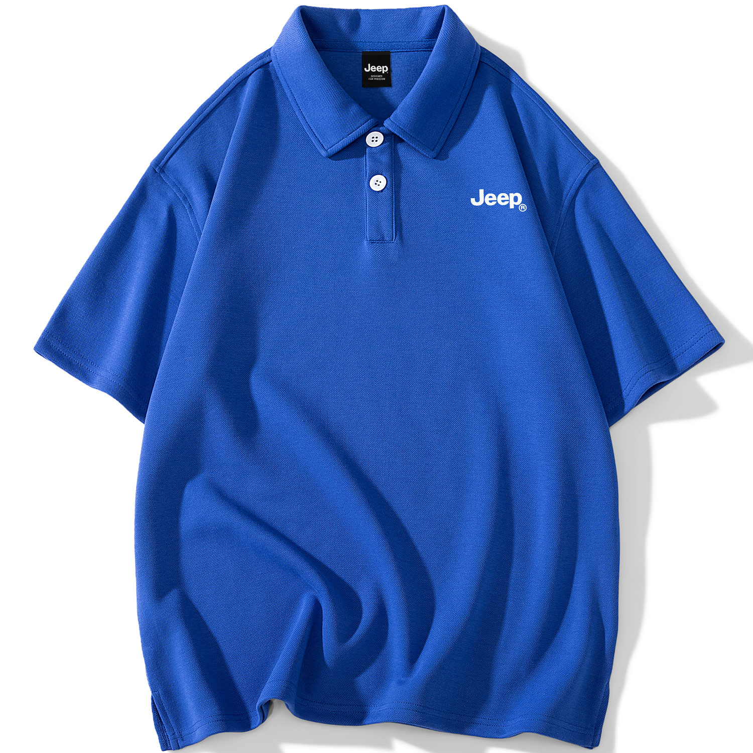 Унисекс поло Jeep, яркий синий
Унисекс поло Jeep, яркий синий