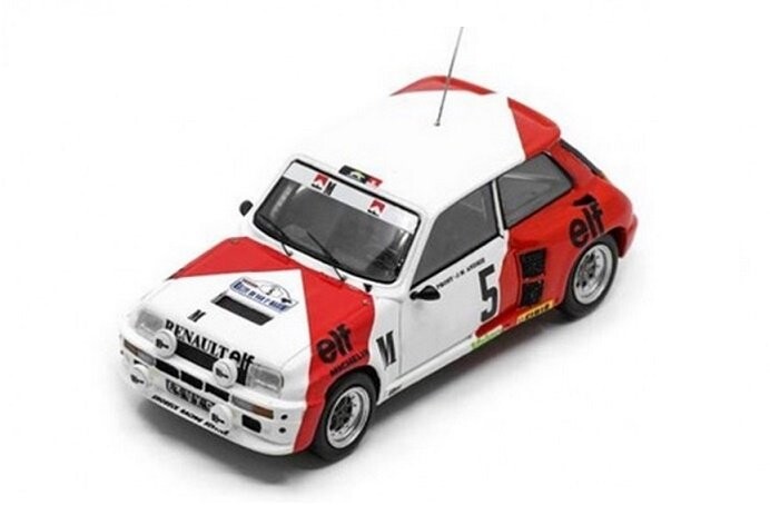 Модель Spark Renault 5 Turbo #5 Rallye Du Var 1982 P 1:43 Sf197
Модель Spark Renault 5 Turbo #5 Rallye Du Var 1982 P 1:43 Sf197