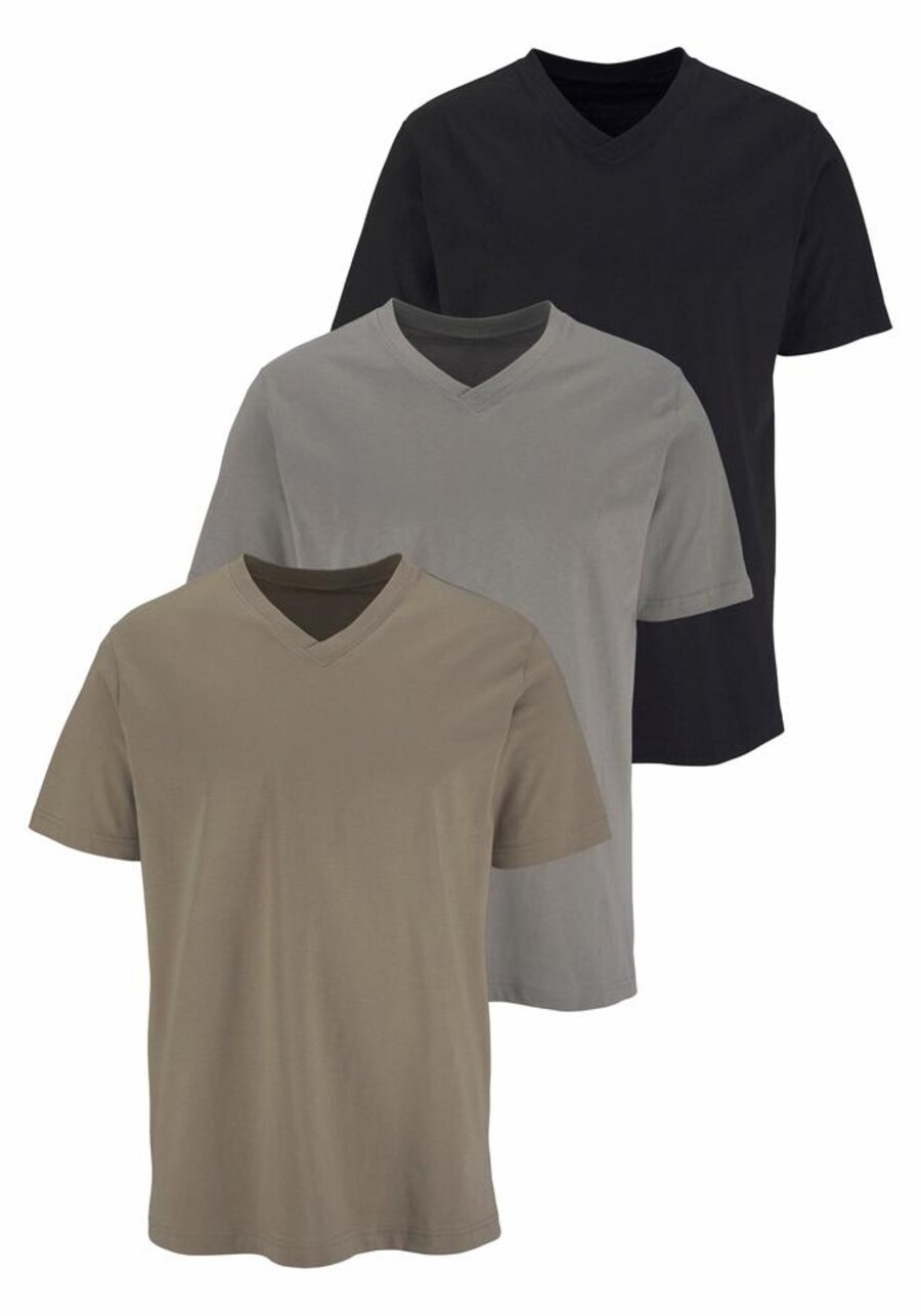 Классическая футболка H.I.S EM Shirt, цвет muddy colored/black 
Классическая футболка H.I.S EM Shirt, цвет muddy colored/black