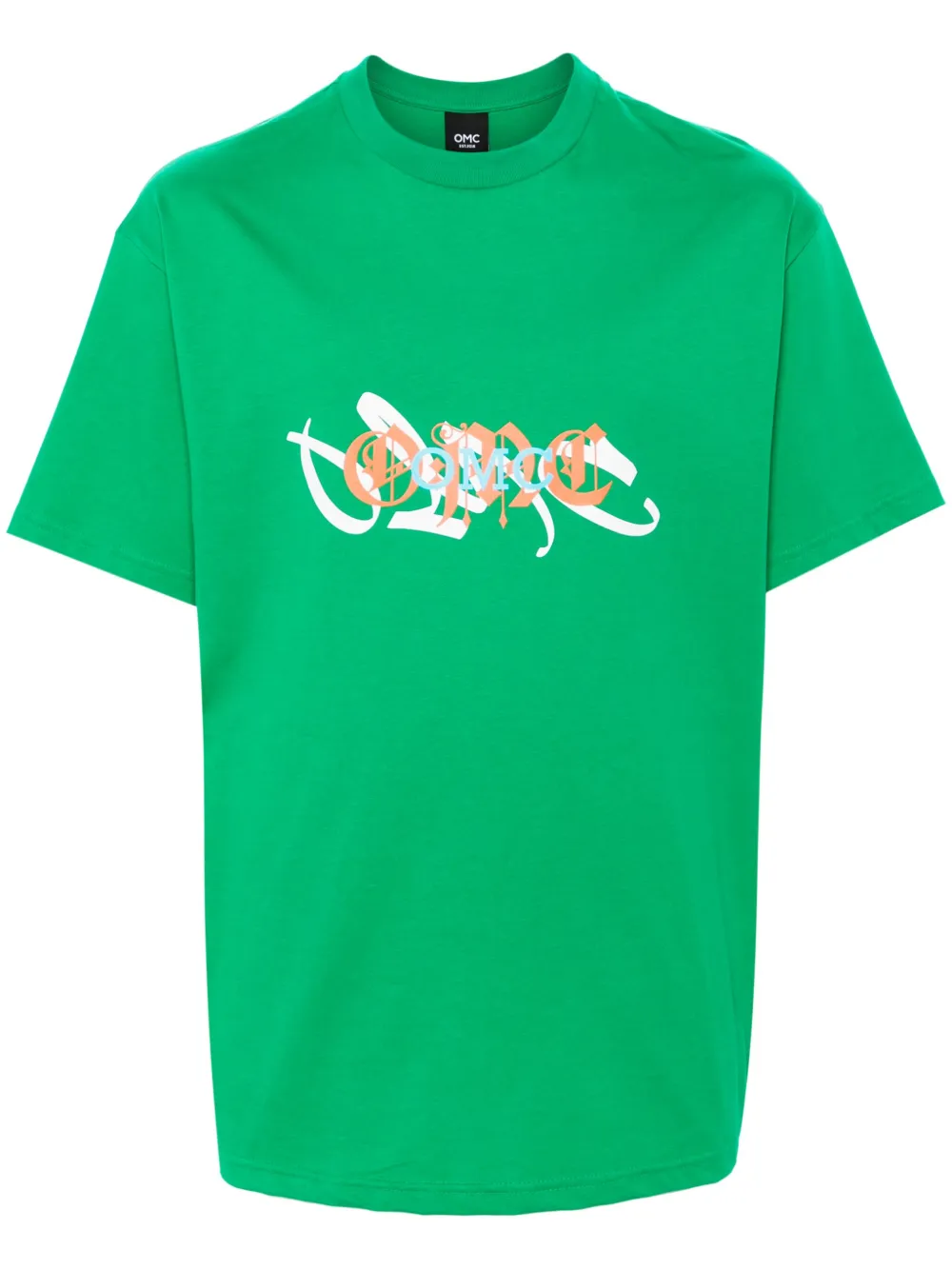 Футболка с логотипом Omc, зеленый
Футболка с логотипом Omc, зеленый