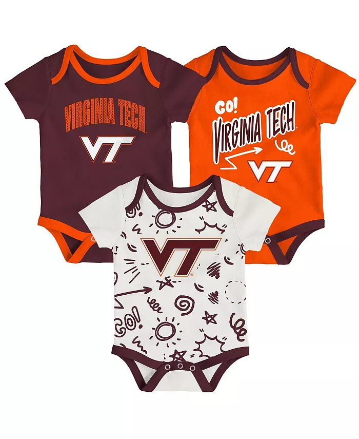 Комплект из 3 боди Virginia Tech Hokies для игр на весь день для мальчиков и девочек Outerstuff
Комплект из 3 боди Virginia Tech Hokies для игр на весь день для мальчиков и девочек Outerstuff