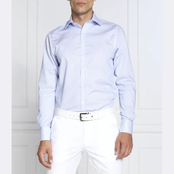 Рубашка узкого кроя Oscar Jacobson, синий
Рубашка узкого кроя Oscar Jacobson, синий