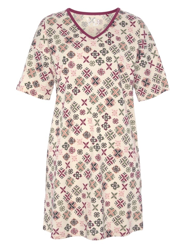 Ночная рубашка VIVANCE DREAMS, цвет rosa-gemustert
Ночная рубашка VIVANCE DREAMS, цвет rosa-gemustert