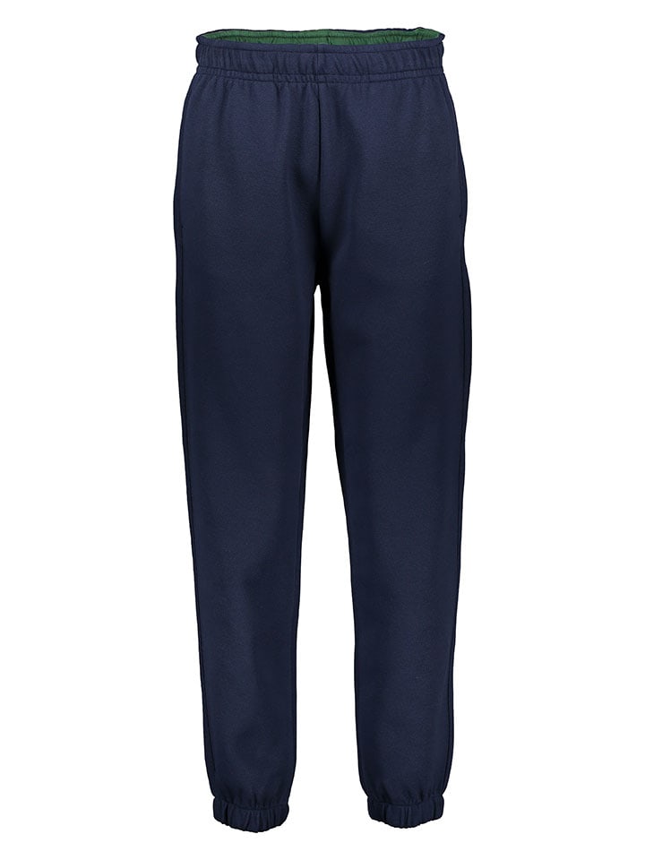 Темно-синие спортивные штаны Lacoste
Темно-синие спортивные штаны Lacoste