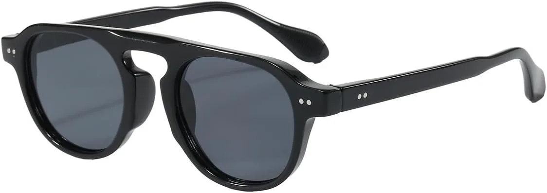 Солнцезащитные очки для мужчин и женщин - защита UV400 - Rivets Punk, маленькая оправа, цветные линзы, для занятий спортом на открытом воздухе и вождения DSVIGF, Grey
Солнцезащитные очки для мужчин и женщин - защита UV400 - Rivets Punk, маленькая оправа, цветные линзы, для занятий спортом на открытом воздухе и вождения DSVIGF, Grey