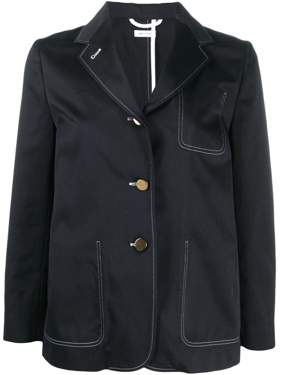 Thom Browne однобортный блейзер, синий
Thom Browne однобортный блейзер, синий