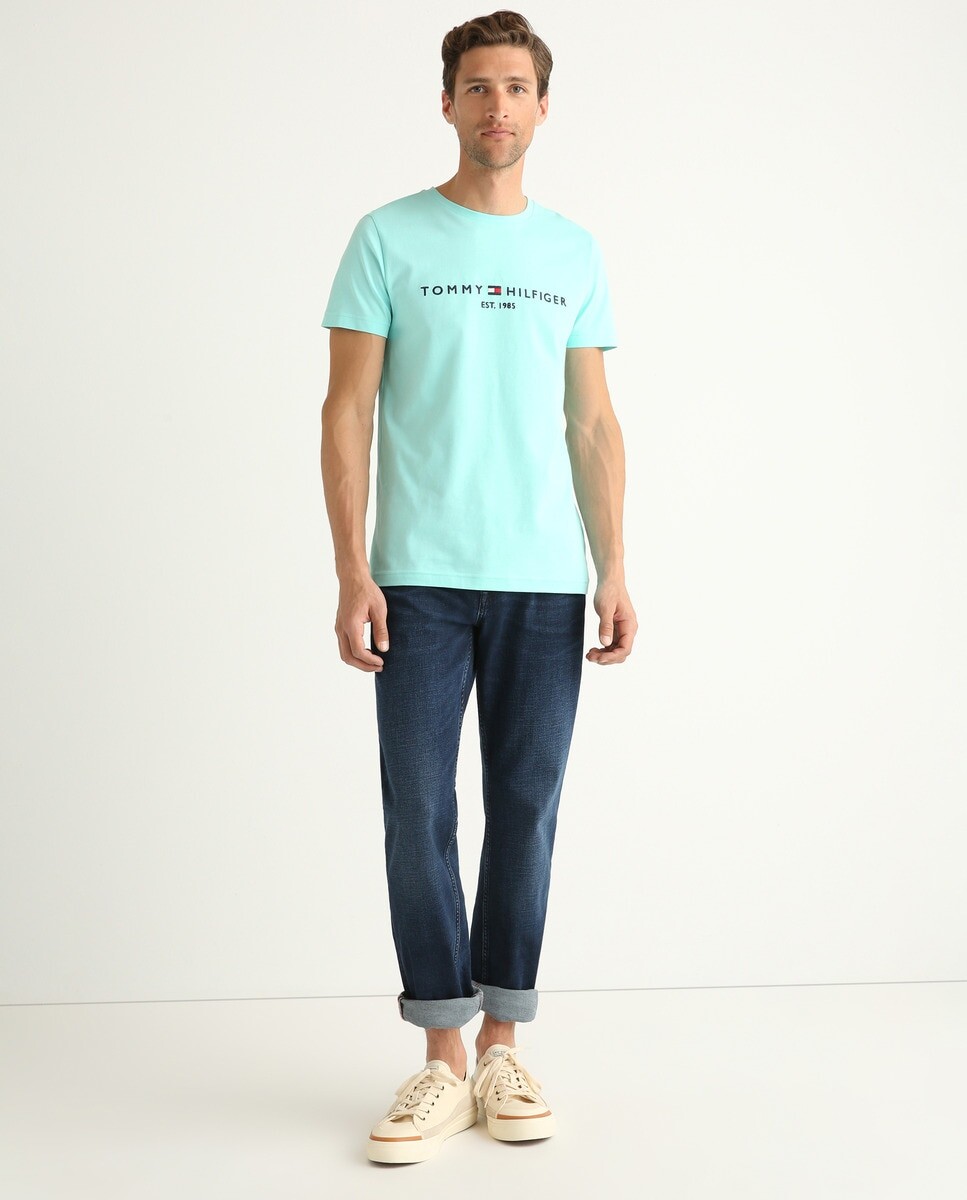 Мужские зауженные темно-синие джинсы Bleecker Tommy Hilfiger, синий
Мужские зауженные темно-синие джинсы Bleecker Tommy Hilfiger, синий