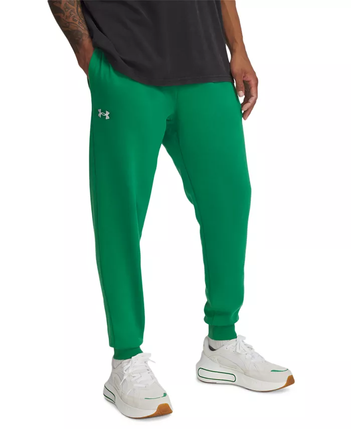 Мужские утепленные джоггеры Rival с зауженным кроем Under Armour, зеленый
Мужские утепленные джоггеры Rival с зауженным кроем Under Armour, зеленый