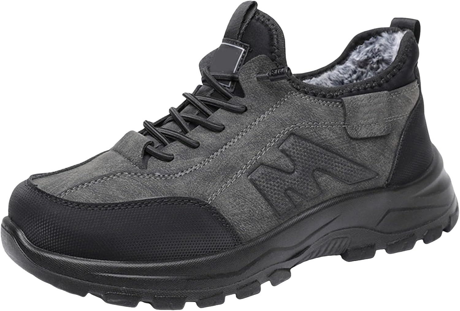 Мужские хлопковые прогулочные ботинки IWIHMIV, утепленные ботильоны, повседневная нескользящая зимняя обувь, удобные кроссовки, серый
Мужские хлопковые прогулочные ботинки IWIHMIV, утепленные ботильоны, повседневная нескользящая зимняя обувь, удобные кроссовки, серый