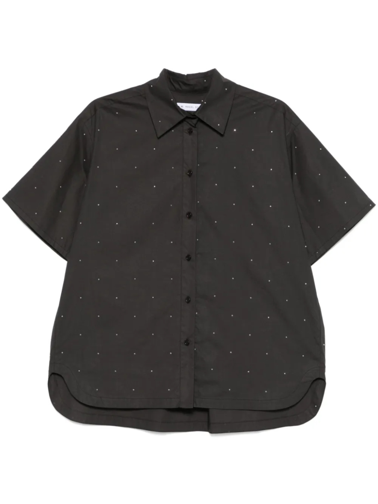 Рубашка Manuel Ritz, украшенная стразами, черный
Рубашка Manuel Ritz, украшенная стразами, черный