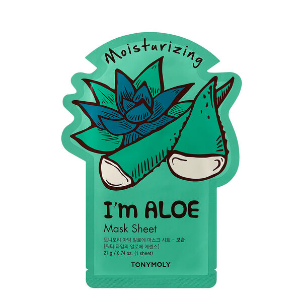 Увлажняющая тканевая маска для лица, 21 г Tony Moly I'M aloe
Увлажняющая тканевая маска для лица, 21 г Tony Moly I'M aloe