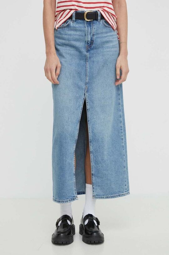 Джинсовая юбка Levi's, синий 
Джинсовая юбка Levi's, синий