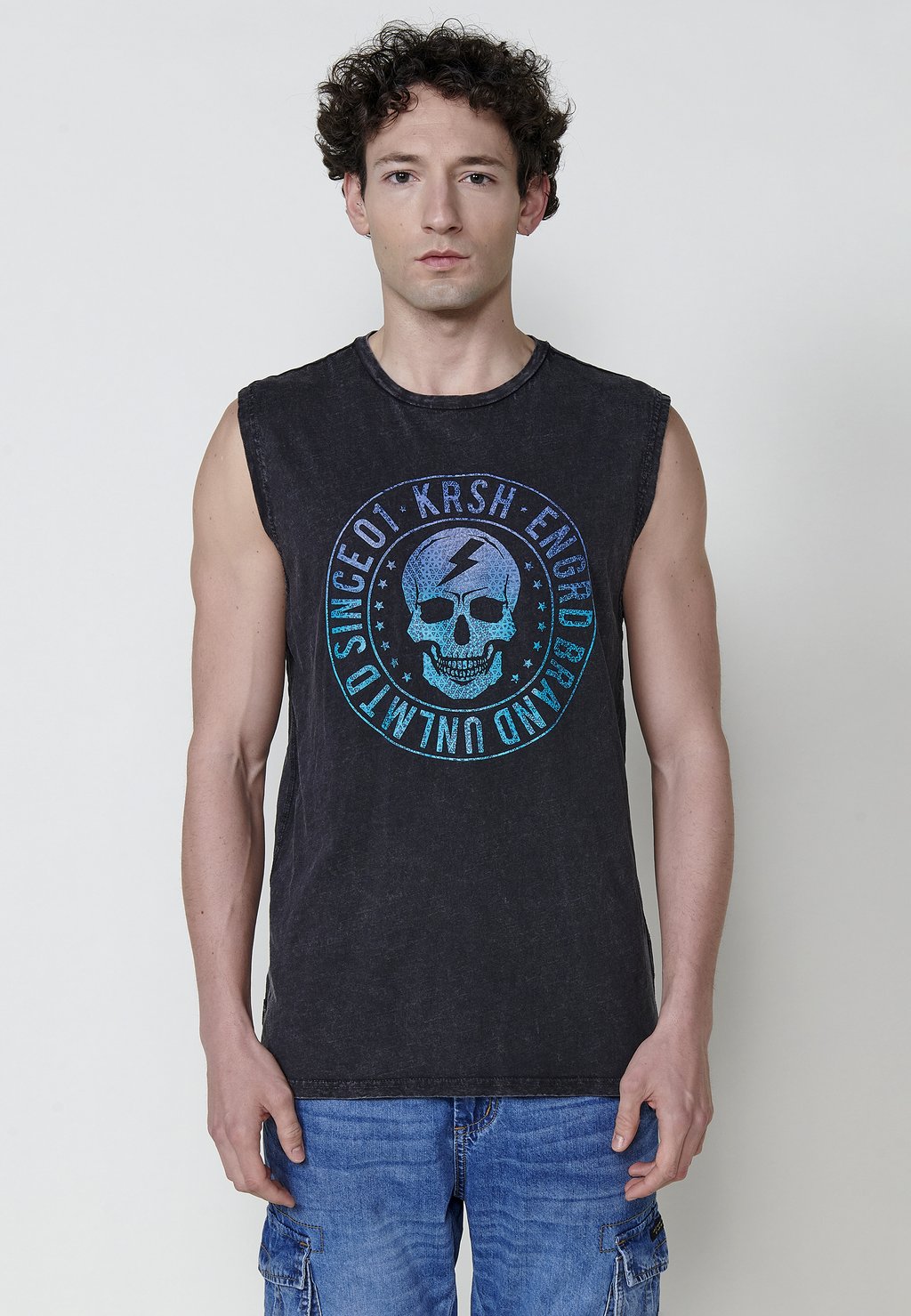 Майка SLEEVELESS Koroshi, черный
Майка SLEEVELESS Koroshi, черный