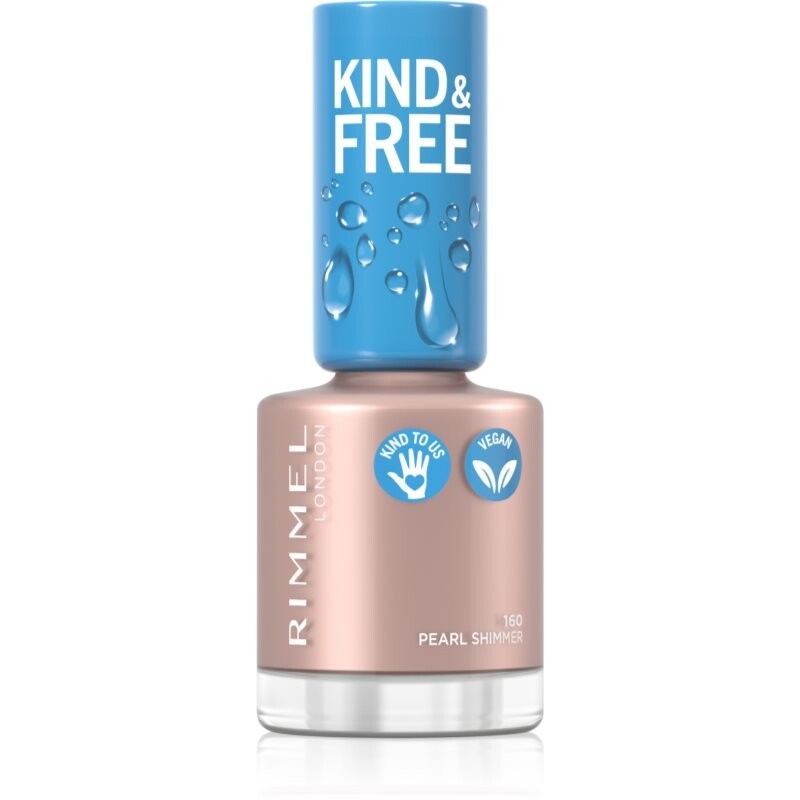 Лак для ногтей Rimmel Kind & Free оттенок 160 Pearl Shimmer 8 мл
Лак для ногтей Rimmel Kind & Free оттенок 160 Pearl Shimmer 8 мл