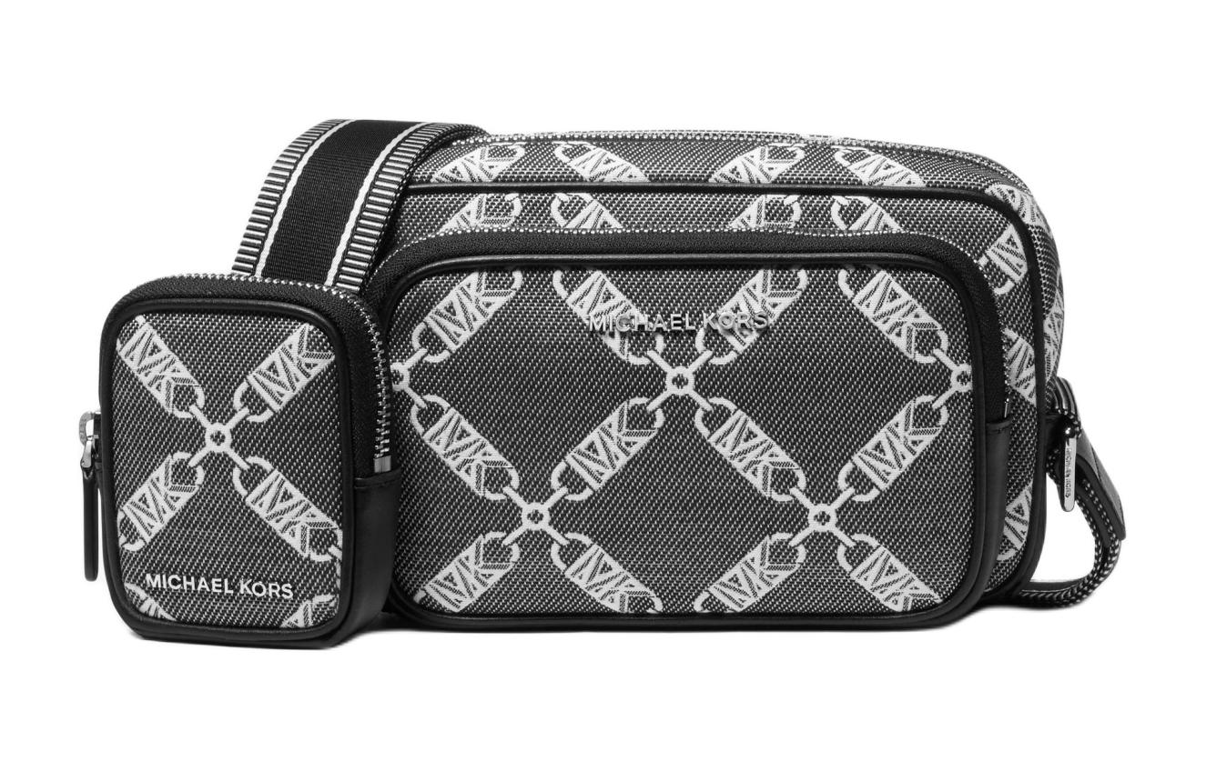 MICHAEL KORS Хлопковая сумка через плечо для фотоаппарата мужская черно-белая
MICHAEL KORS Хлопковая сумка через плечо для фотоаппарата мужская черно-белая