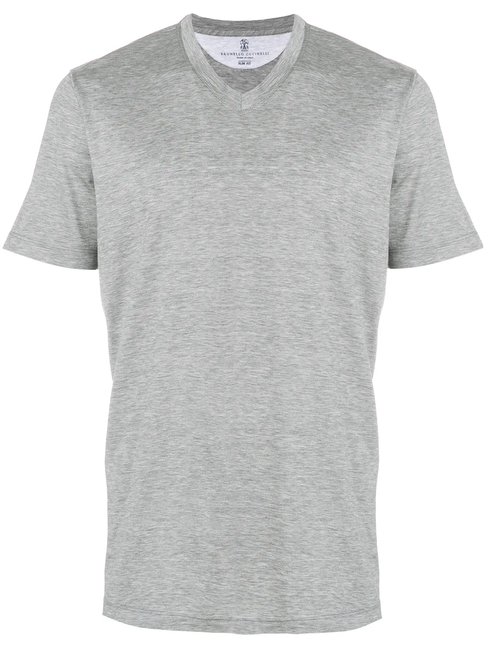 Футболка с V-образным вырезом Brunello Cucinelli, серый
Футболка с V-образным вырезом Brunello Cucinelli, серый