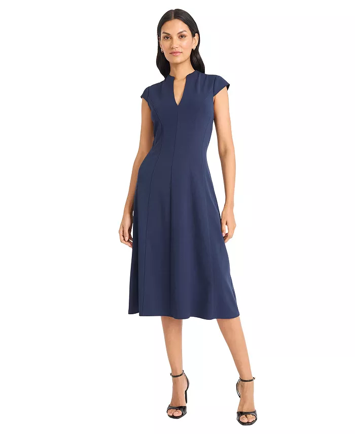 Женское платье миди с короткими рукавами Maggy London
Женское платье миди с короткими рукавами Maggy London