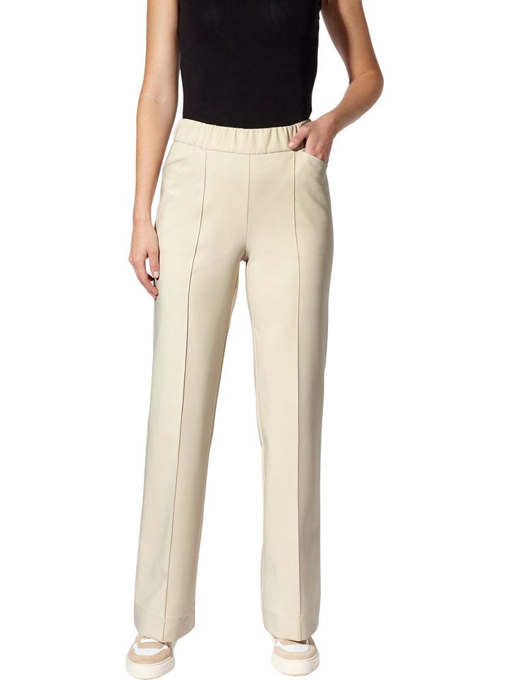 Heine Тканевые брюки кремового цвета
Heine Тканевые брюки кремового цвета