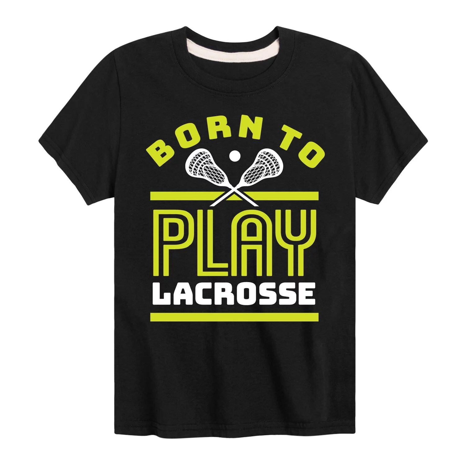 Футболка с рисунком для мальчиков 8–20 лет, рожденная для игры в лакросс Licensed Character, черный
Футболка с рисунком для мальчиков 8–20 лет, рожденная для игры в лакросс Licensed Character, черный