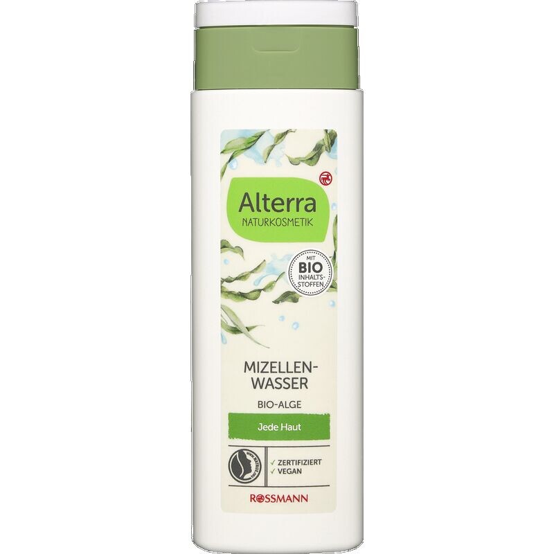 Мицеллярная вода из органических водорослей Alterra NATURKOSMETIK, 150 ml
Мицеллярная вода из органических водорослей Alterra NATURKOSMETIK, 150 ml